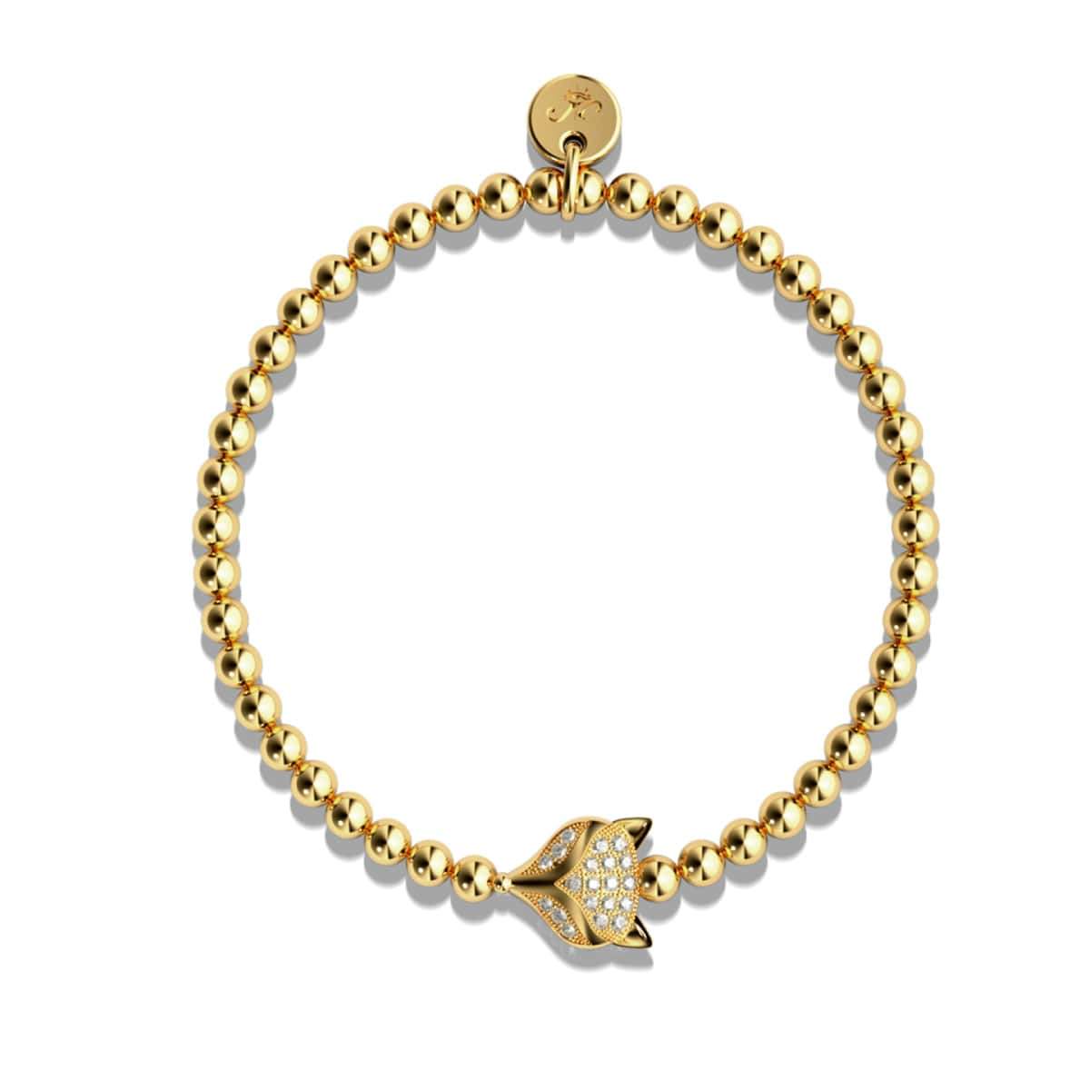 renarde | Or 18 carats | Bracelet Renard Cristal